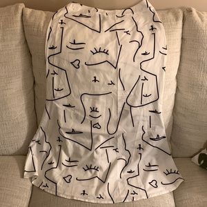 Shein fitted Midi shirt